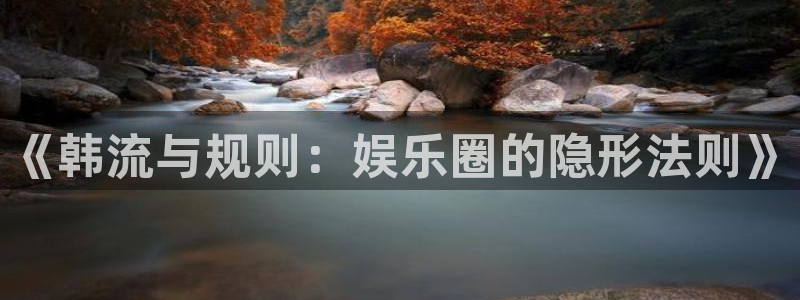 辉达娱乐体育免费注册入口：《韩流与规则：娱乐圈的隐形法则》
