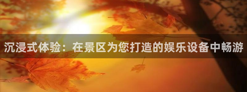 辉达娱乐主管：沉浸式体验：在景区为您打造的娱乐设备中畅游