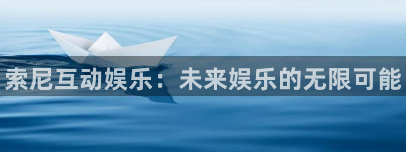 辉达娱乐平台官网入口：索尼互动娱乐：未来娱乐的无限可能