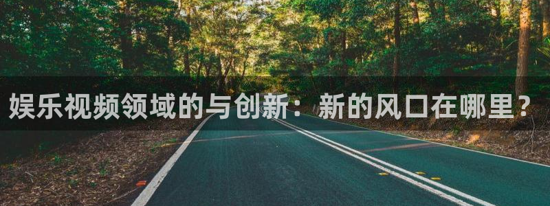 辉达娱乐2平台注册：娱乐视频领域的与创新：新的风口在哪里？